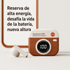 Auriculares inalambricos retro con pantalla