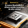Auriculares inalambricos retro con pantalla